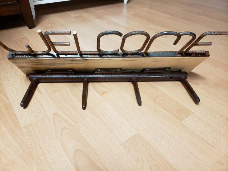 Welcome Rack $100.00